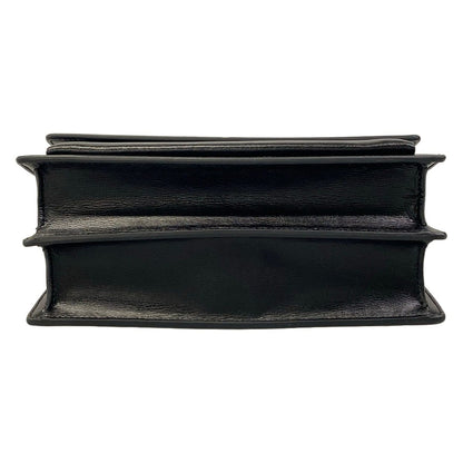 Saint Laurent Paris Shoulder Bag Sunset Black Chain Leather — view 5