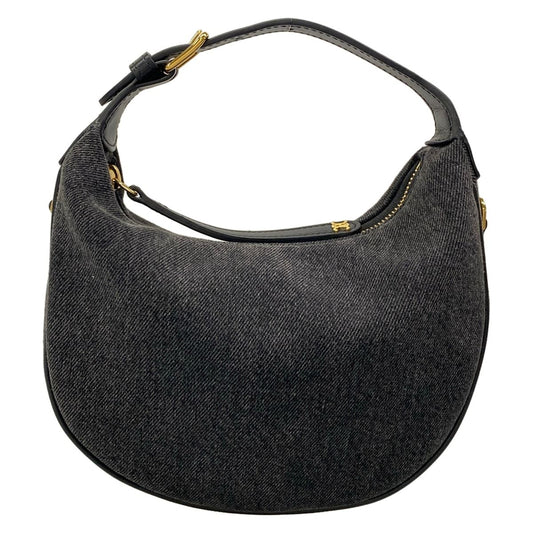 Celine Handbag Teen Lou Black Leather