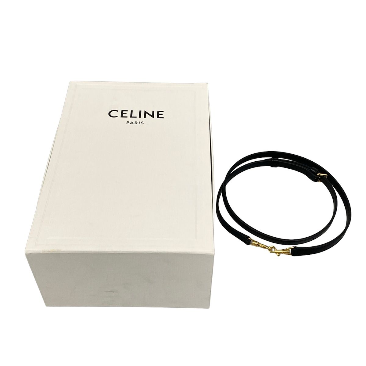 Celine Handbag Teen Lou Black Leather — view 8