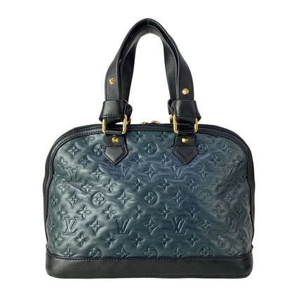 Louis Vuitton Handbag Collection Line Monogram Double Jeuneo Alma Noir Leather — view 3