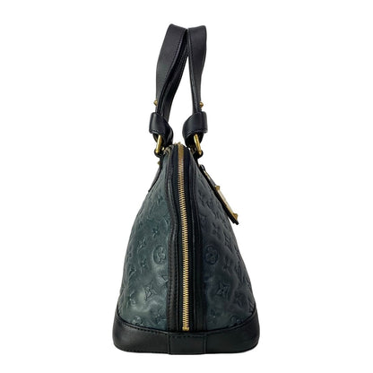 Louis Vuitton Handbag Collection Line Monogram Double Jeuneo Alma Noir Leather — view 2