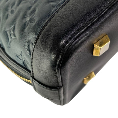 Louis Vuitton Handbag Collection Line Monogram Double Jeuneo Alma Noir Leather — view 8
