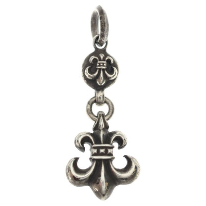 Chrome Hearts BS Fleur BS Flare Charm Pendant Top Silver