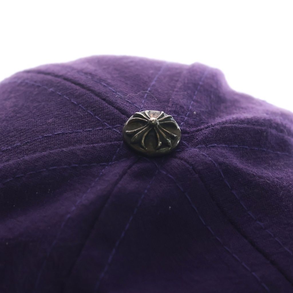 Chrome Hearts CH Base Ball Cap Baseball Cap Crossball Purple Yellow — view 6