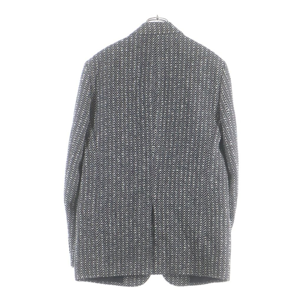 Saint Laurent Paris Wool Tailored Jacket Black — view 2