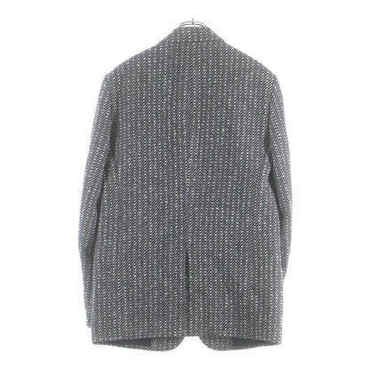 Saint Laurent Paris Wool Tailored Jacket Black — view 2