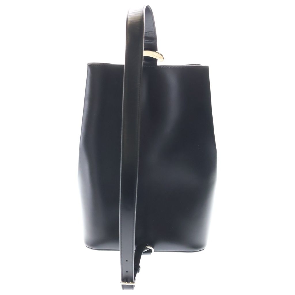 Cartier Panthere Shoulder Bag Black Leather Gold — view 2