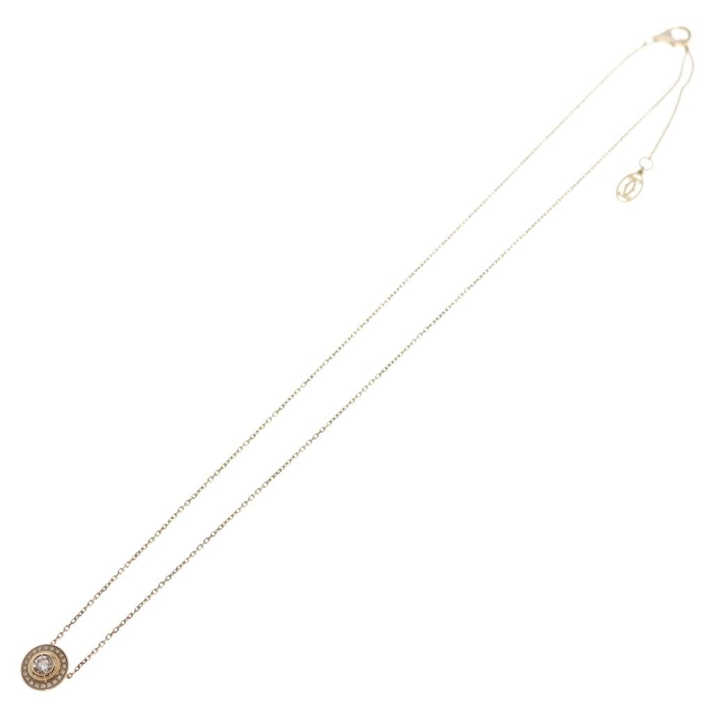 Cartier d'Amour Pave Diamond Pendant Chain — view 2