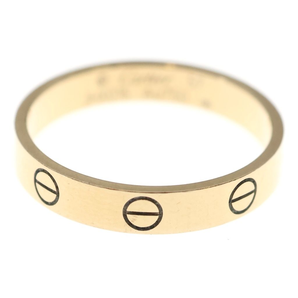 Cartier Mini Love Ring Pink Gold