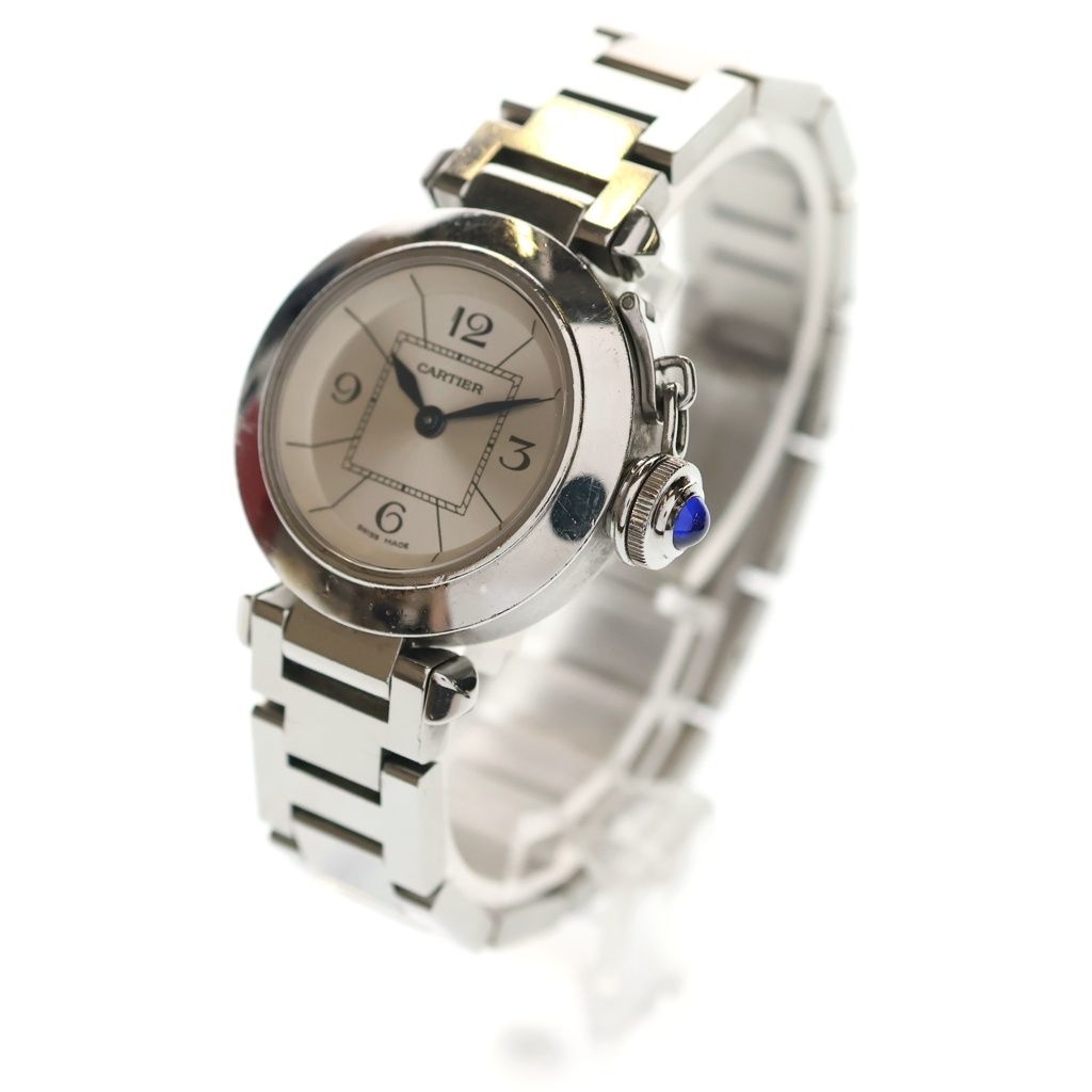 Cartier Miss Pasha Silver Dial Quartz Watch — view 4