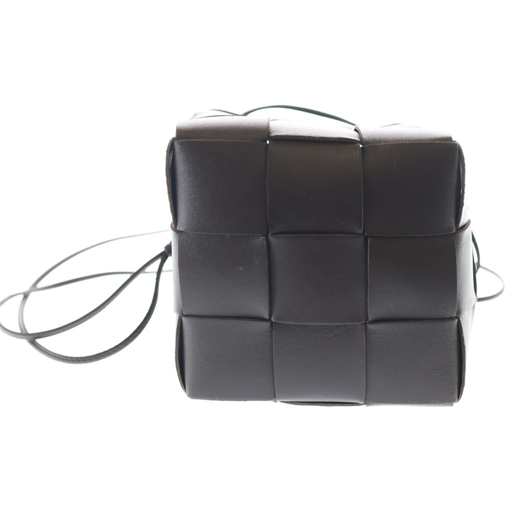 Bottega Veneta Cassette Small Bucket Bag Brown Leather — view 4