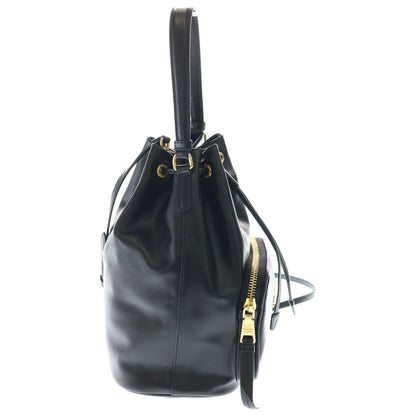 Prada Duet Baguette Bag Black Leather — view 3