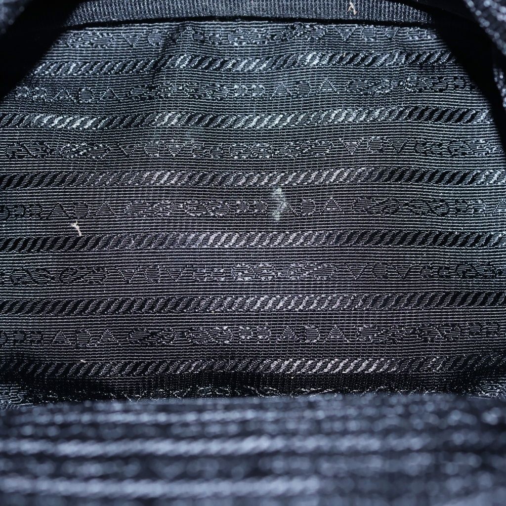 Prada Duet Baguette Bag Black Leather — view 5