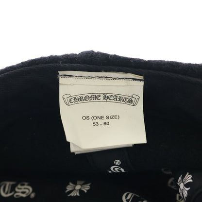 Chrome Hearts Cemetery Cross Patch Base Ball Cap Hat Black — view 7