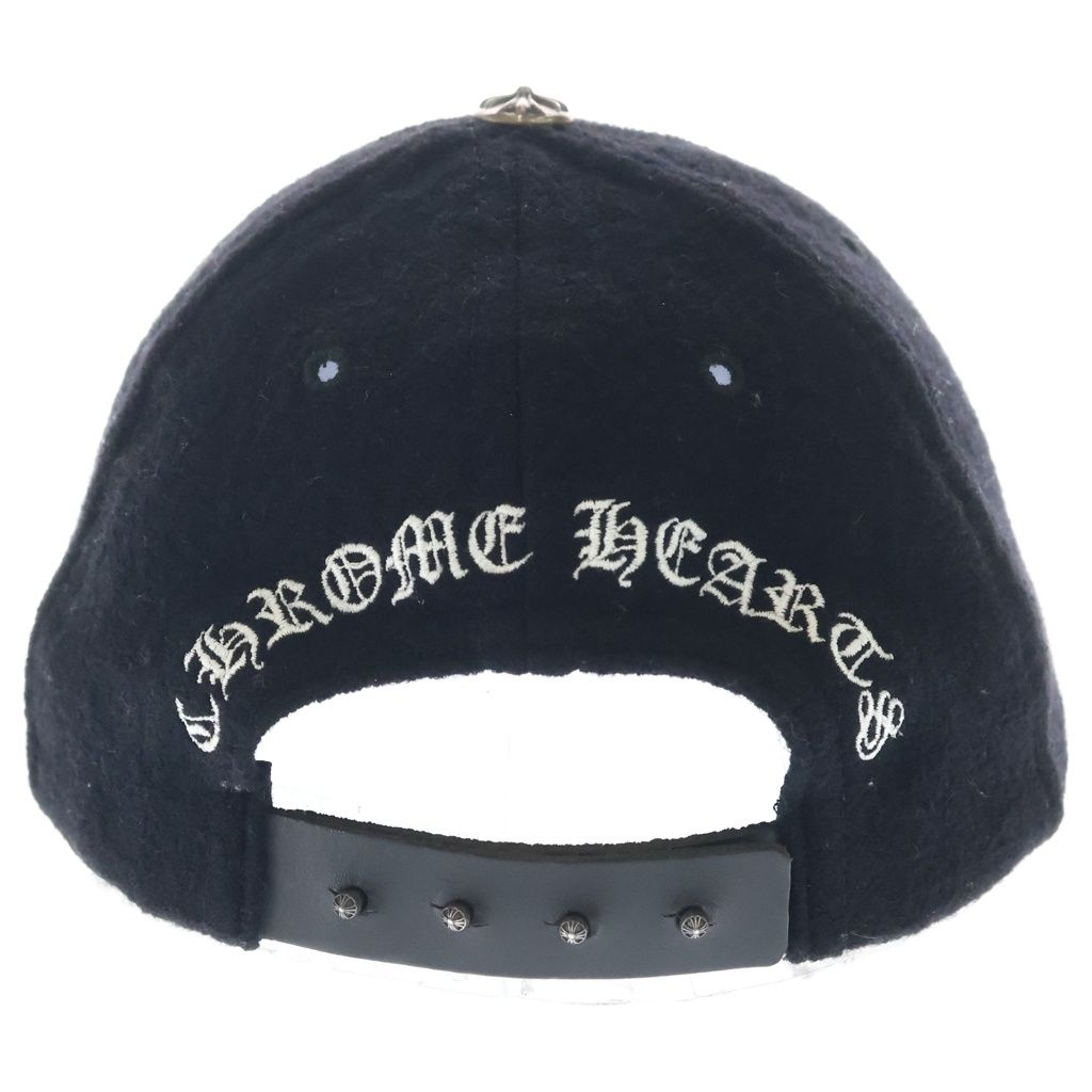 Chrome Hearts Cemetery Cross Patch Base Ball Cap Hat Black — view 2