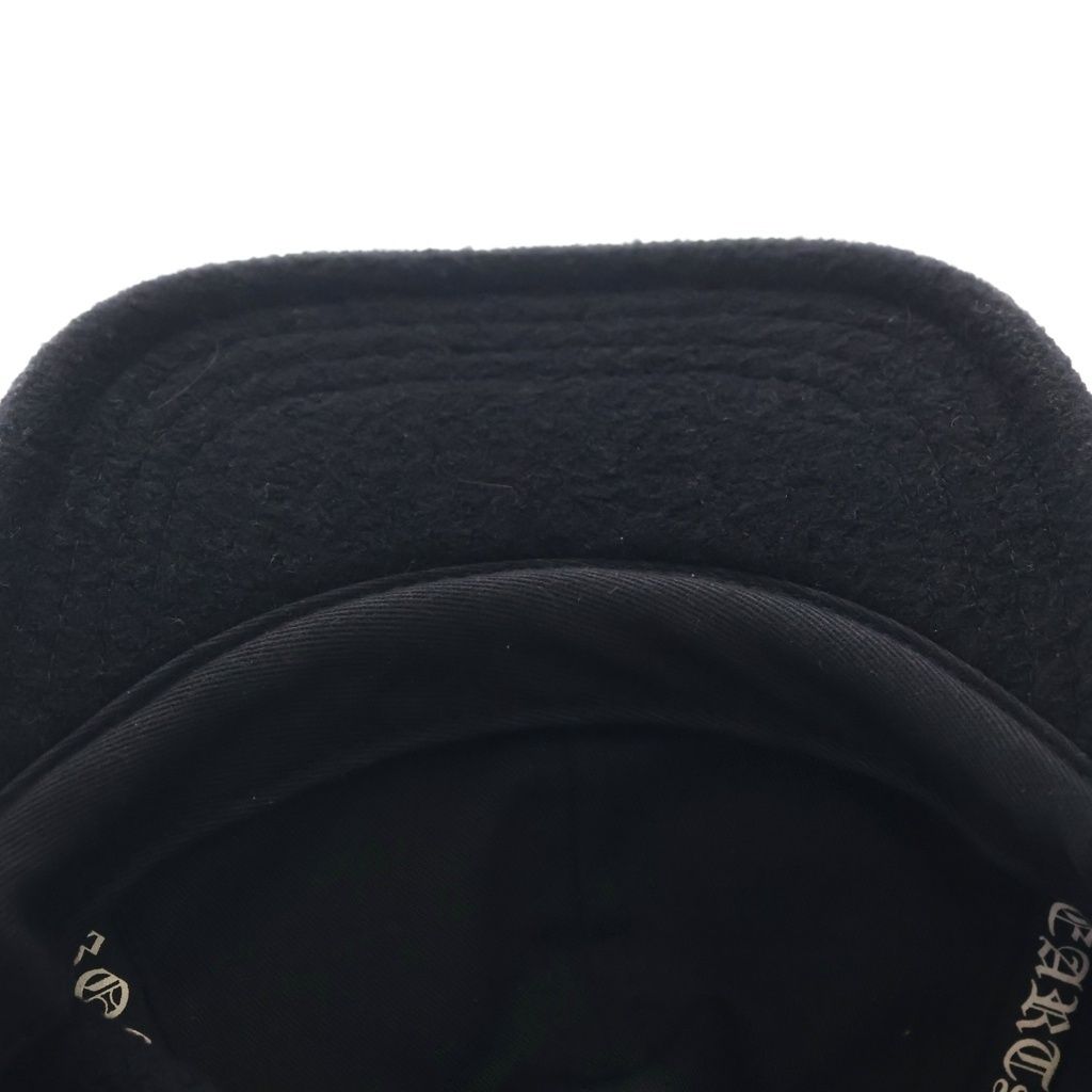 Chrome Hearts Cemetery Cross Patch Base Ball Cap Hat Black — view 6