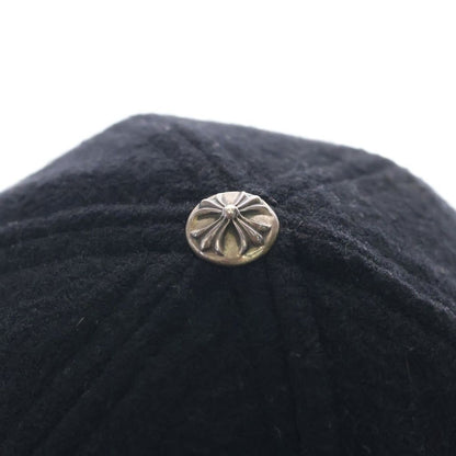 Chrome Hearts Cemetery Cross Patch Base Ball Cap Hat Black — view 5