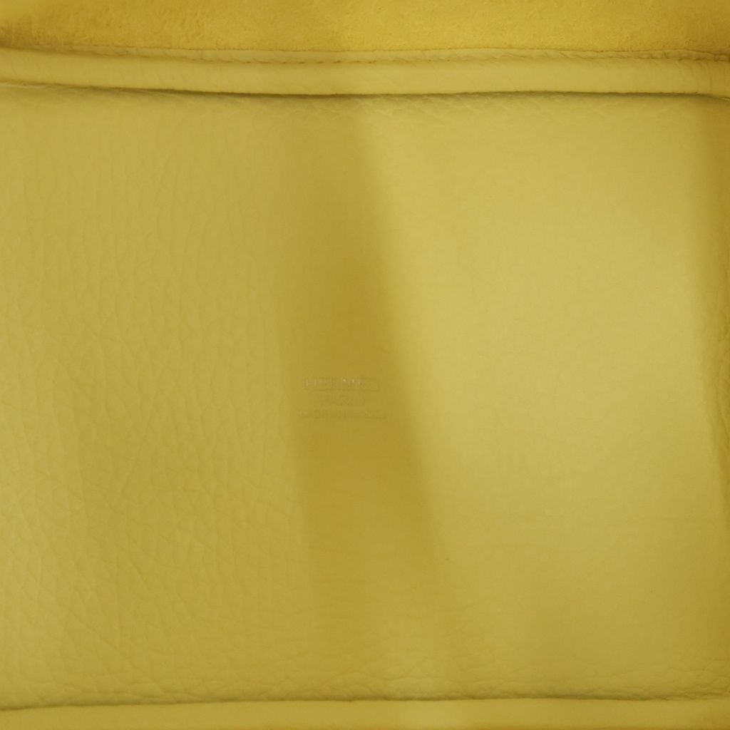 Hermes Picotin Lock PM Eclat Jaune Poussin Mint Taurillon Clemence Silver — view 5