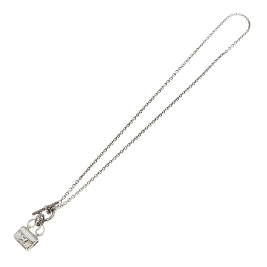 Hermes Amulet Constance Pendant Chain Silver — view 2