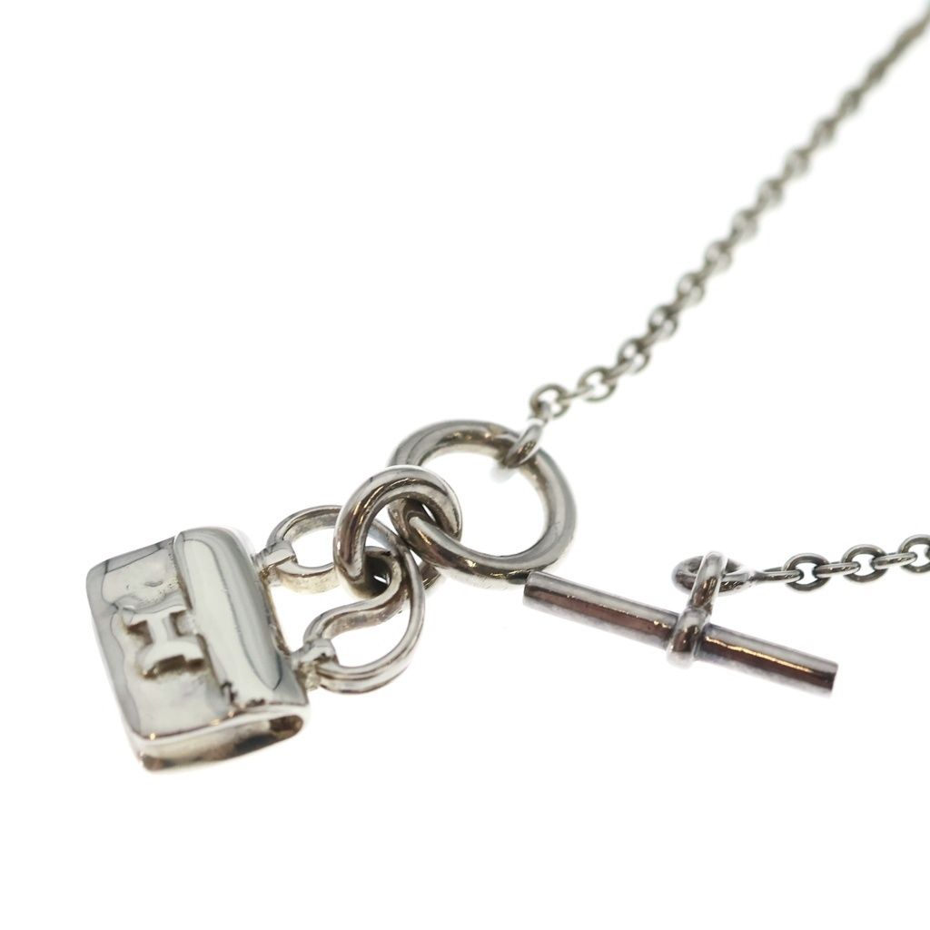 Hermes Amulet Constance Pendant Chain Silver — view 5