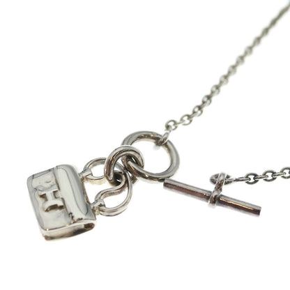 Hermes Amulet Constance Pendant Chain Silver — view 5