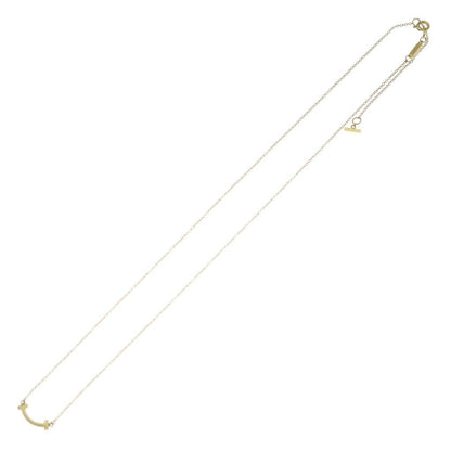 Tiffany & Co T Smile Mini Pendant Chain Gold — view 2