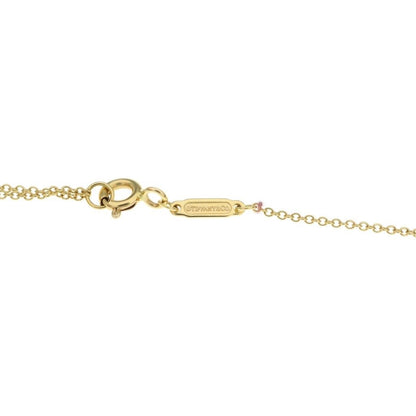 Tiffany & Co T Smile Mini Pendant Chain Gold — view 5
