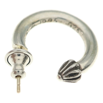 Chrome Hearts Hoop Plain Earrings Silver — view 2