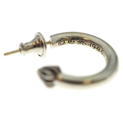 Chrome Hearts Hoop Plain Earrings Silver — view 5