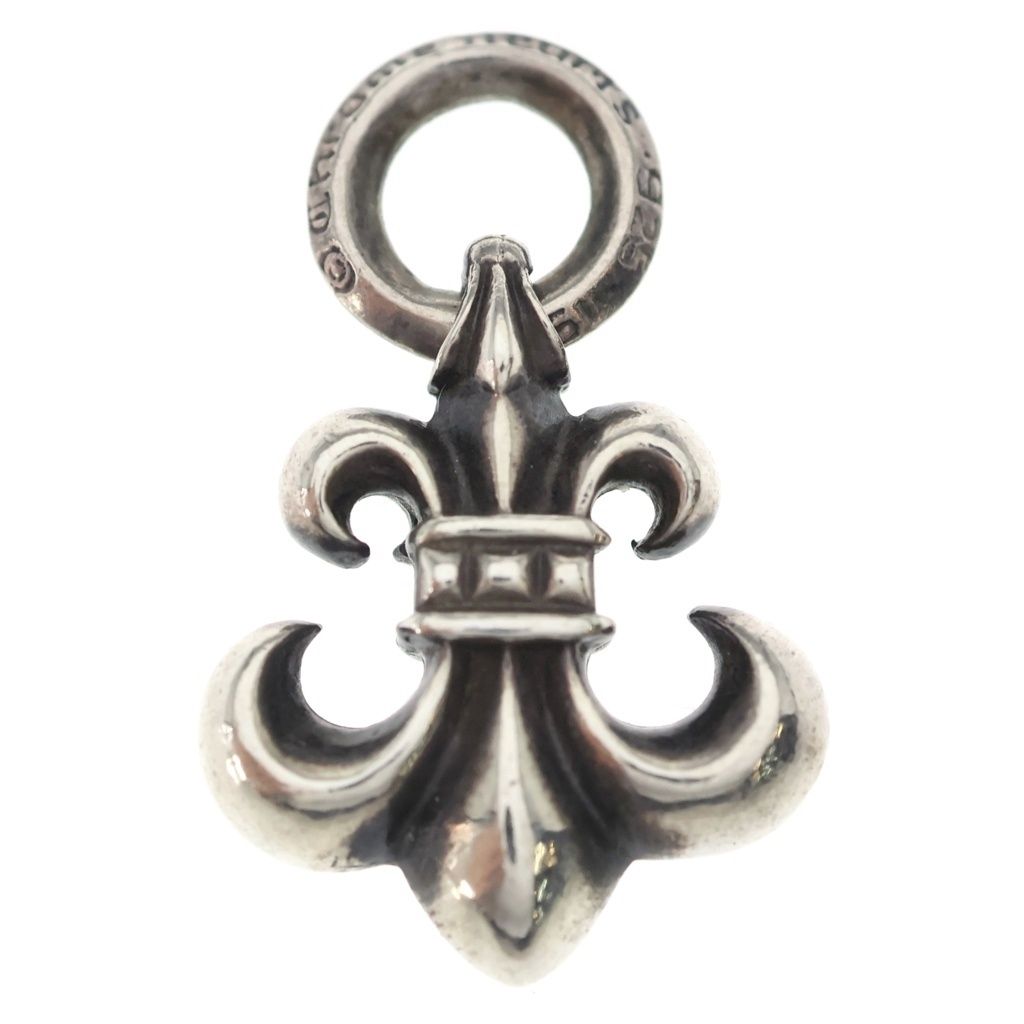 Chrome Hearts BS Fluer Charm BS Flare Silver Necklace
