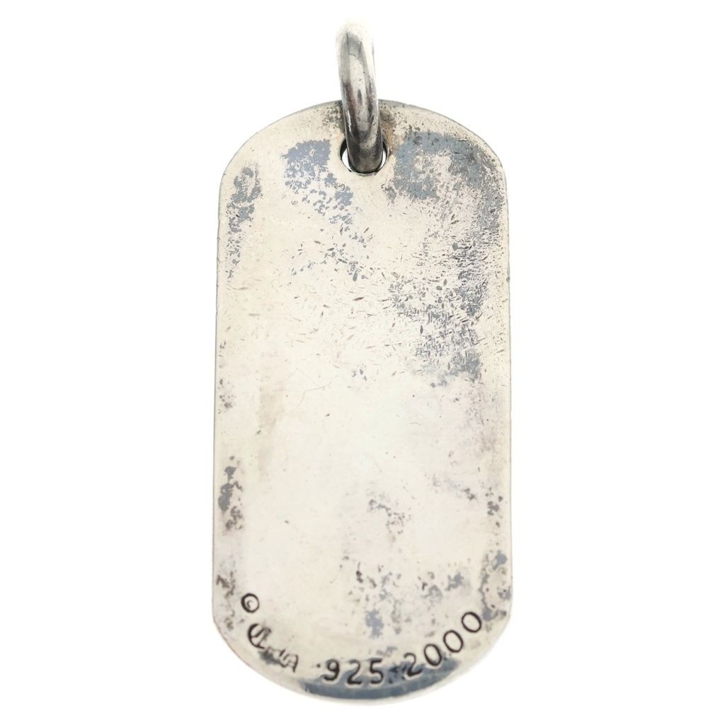 Chrome Hearts Raised Star Dogtag Dog Tag la Limited Silver Necklace — view 2