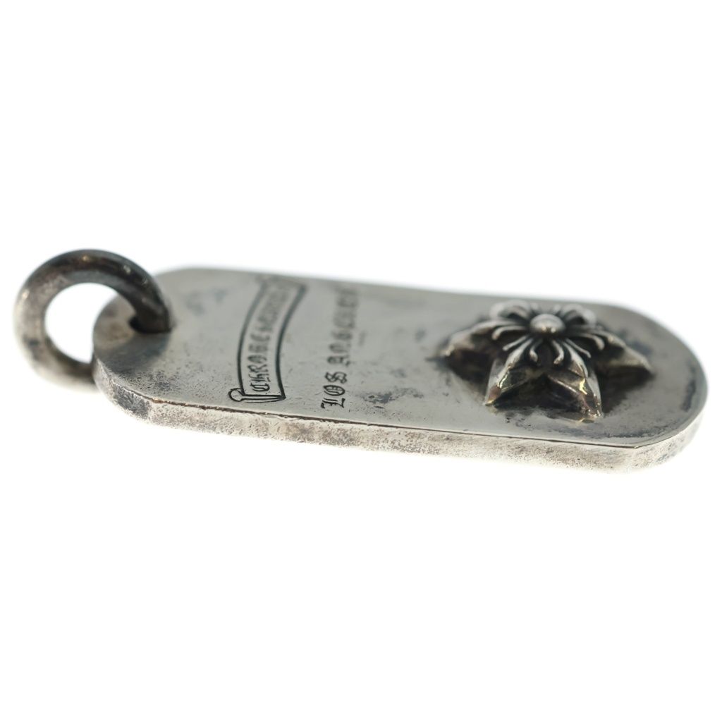 Chrome Hearts Raised Star Dogtag Dog Tag la Limited Silver Necklace — view 4