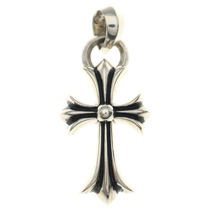Chrome Hearts CH Crs Sml Bale Small CH Cross Pendant Top Silver