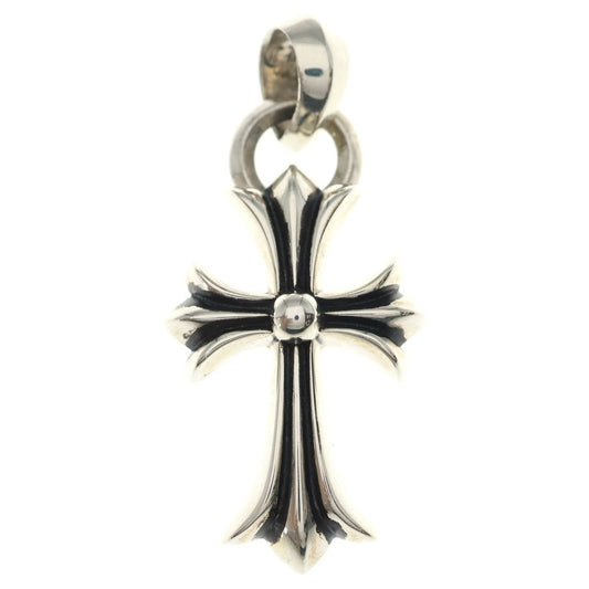 Chrome Hearts CH Crs Sml Bale Small CH Cross Pendant Top Silver