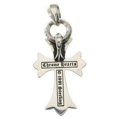 Chrome Hearts CH Crs Sml Bale Small CH Cross Pendant Top Silver — view 2