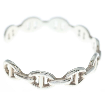 Hermes Chaine D'ancre Bangle Silver Bracelet — view 3