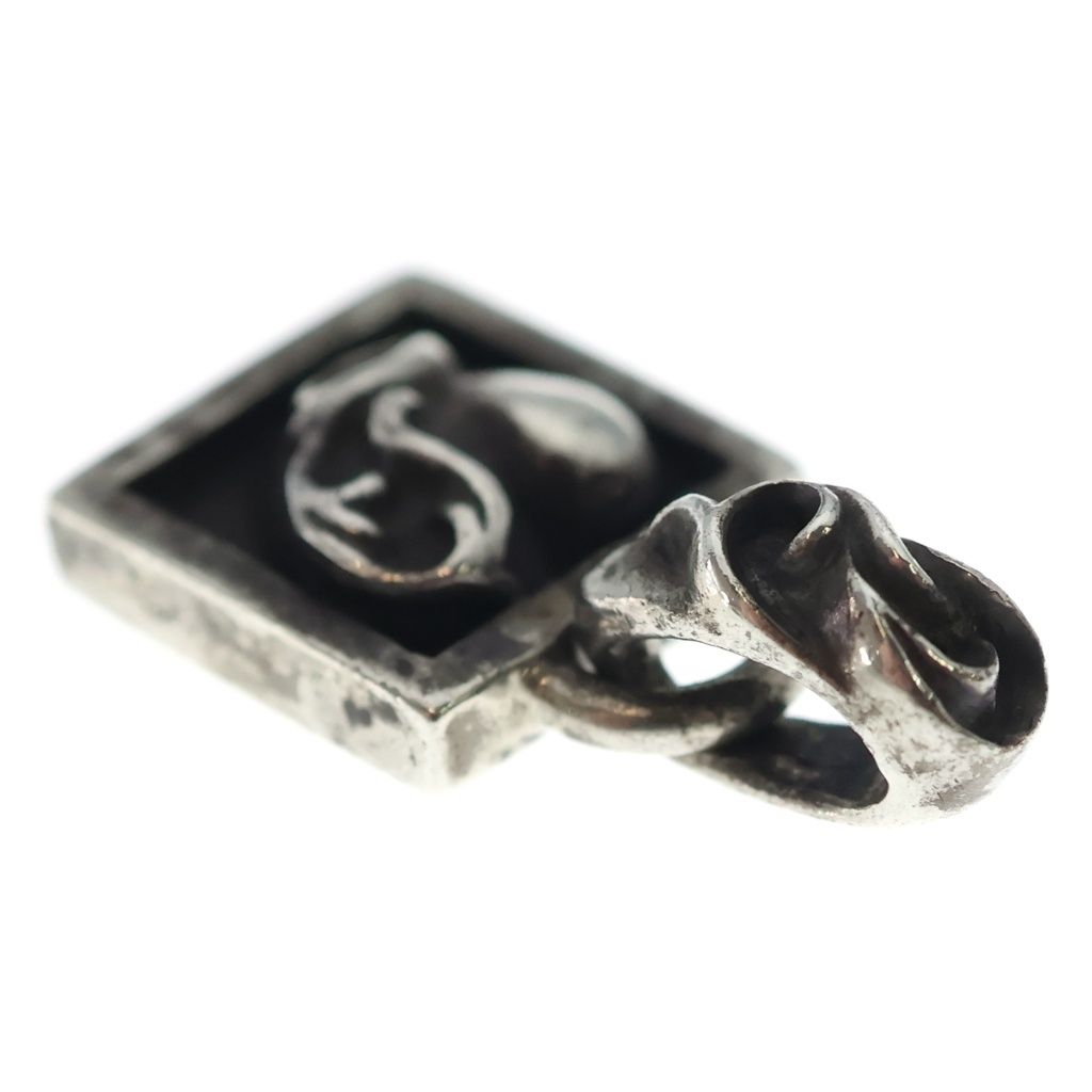 Chrome Hearts Framed Heart Charm Pendant Top Silver — view 6