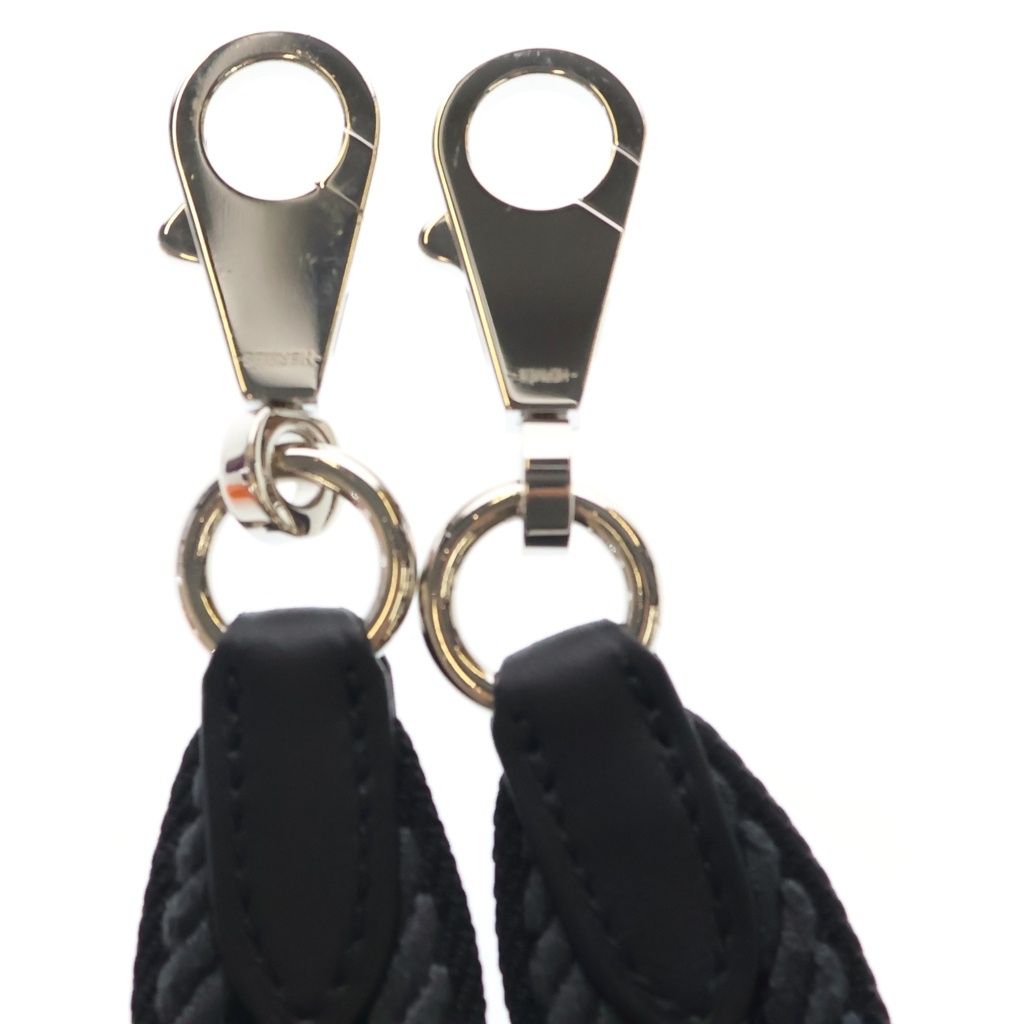 Hermes Bandouliere Strap Grimisty Shoulder Gray Black Silver — view 3