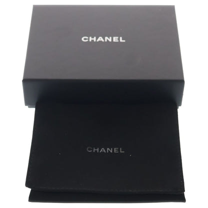 Chanel CC Logo Zip Coin Case Mini Wallet Black Leather Gold — view 6