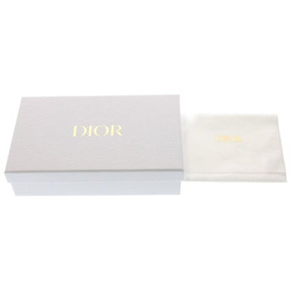 Dior Monsieur Cannage Fragment Case Card Coin Light Purple Leather Gold — view 6