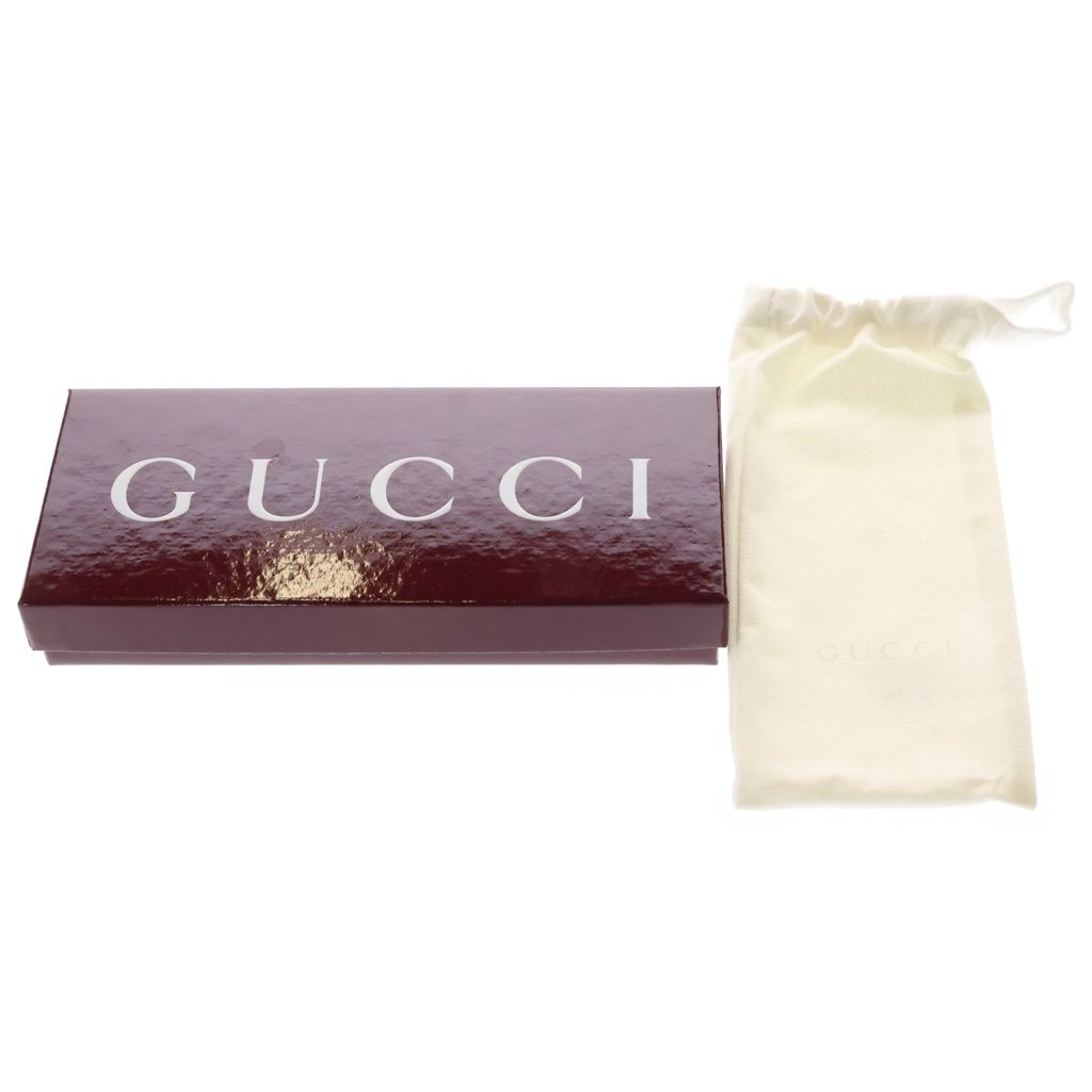 Gucci Key Charm Higuchi Yuko Cat Bow BO Bag Key Ring Key Holder Pink Leather — view 6