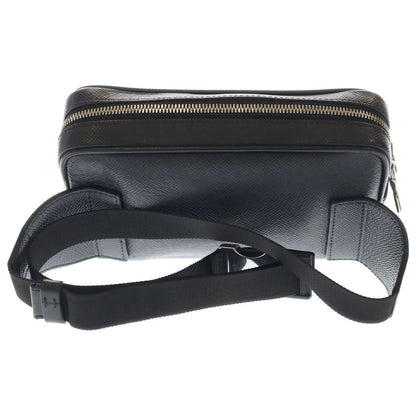 Louis Vuitton Bum Bag Taiga Leather Body Silver Black — view 2