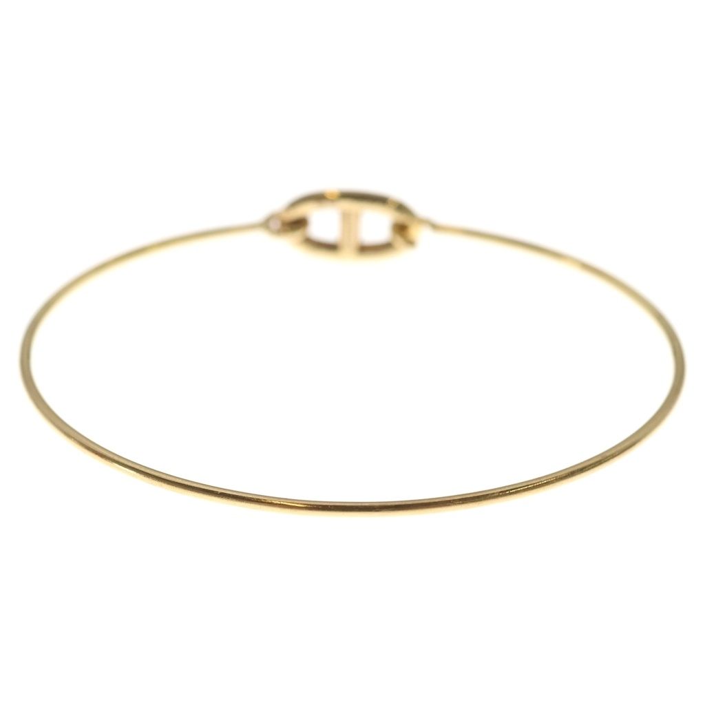 Hermes Rondo Chaine D'ancre Bangle Bracelet 18k Pink Gold — view 2