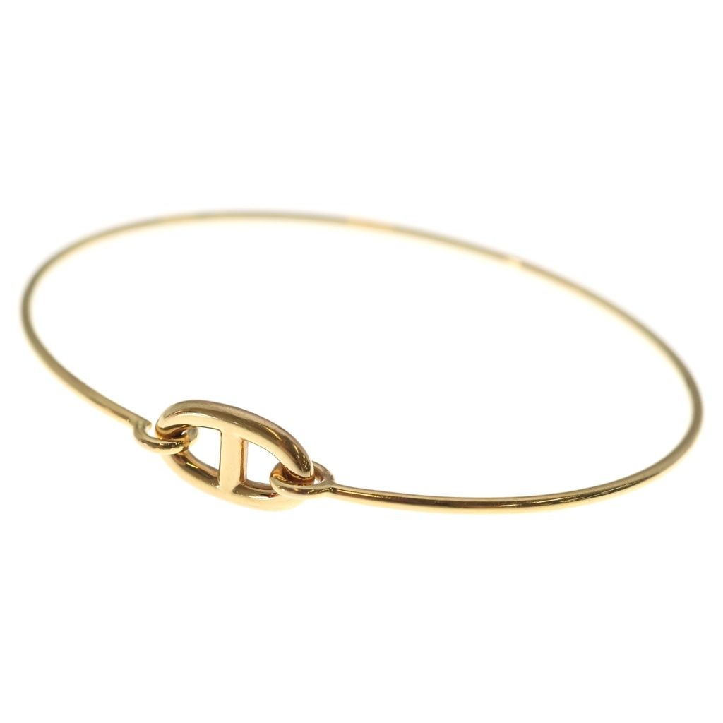 Hermes Rondo Chaine D'ancre Bangle Bracelet 18k Pink Gold