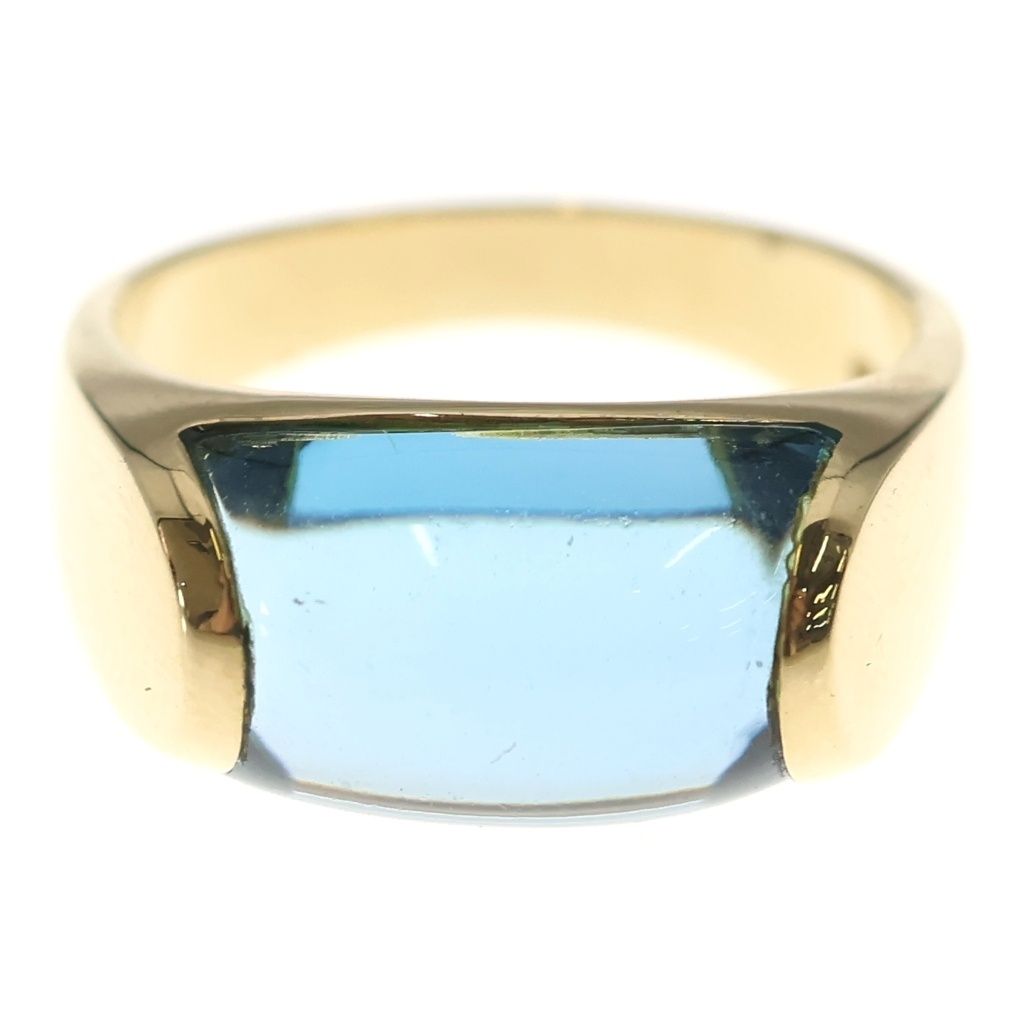 Bvlgari Tronchetto Ring Blue Gold 18k Yellow — view 4