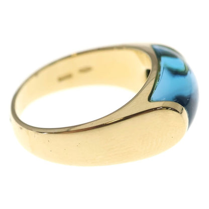 Bvlgari Tronchetto Ring Blue Gold 18k Yellow — view 3
