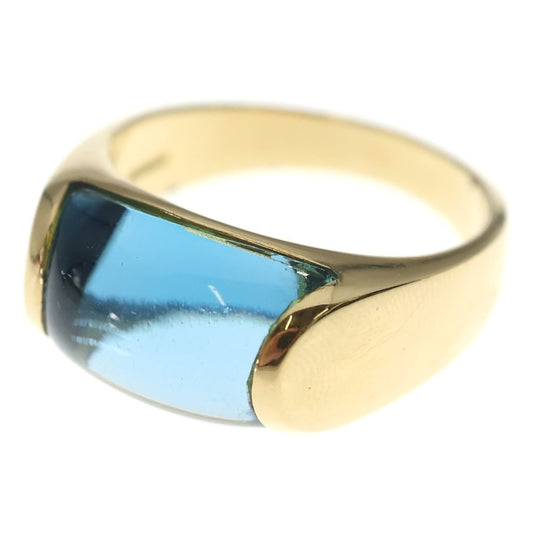 Bvlgari Tronchetto Ring Blue Gold 18k Yellow