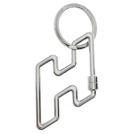 Hermes to Speed Key Ring Key Holder Bag Charm Silver
