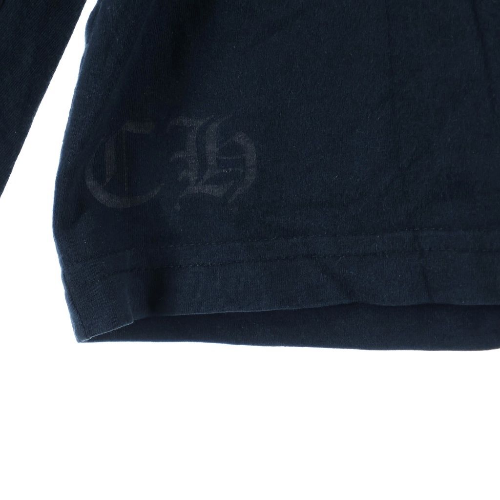 Chrome Hearts Vine Daga Print Chest Pocket Sleeve Logo Long T-Shirt Crew Neck — view 5