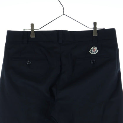 Moncler Pantalone Sportivo Pants Trousers Black with Logo Patch — view 3